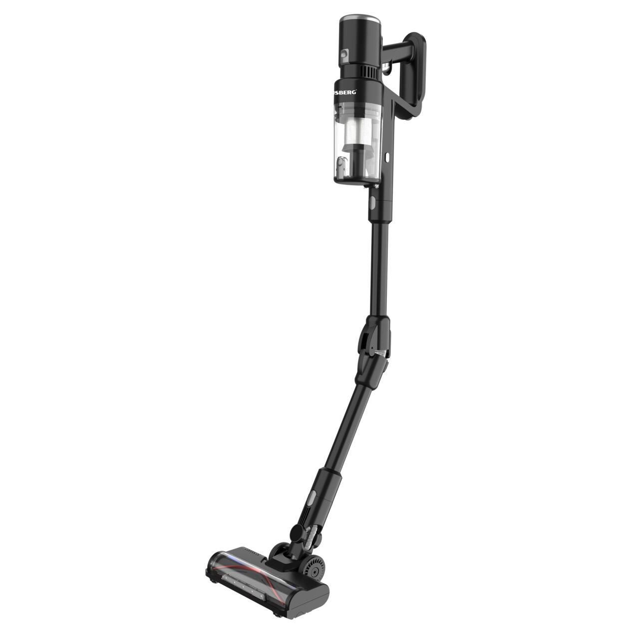Aspirator vertical cu acumulator Hausberg HB-2019NG, 250W, motor BLDC, 22KPA, ecran digital, 45 min autonomie, accesorii incluse Imagine secundară a produsului
