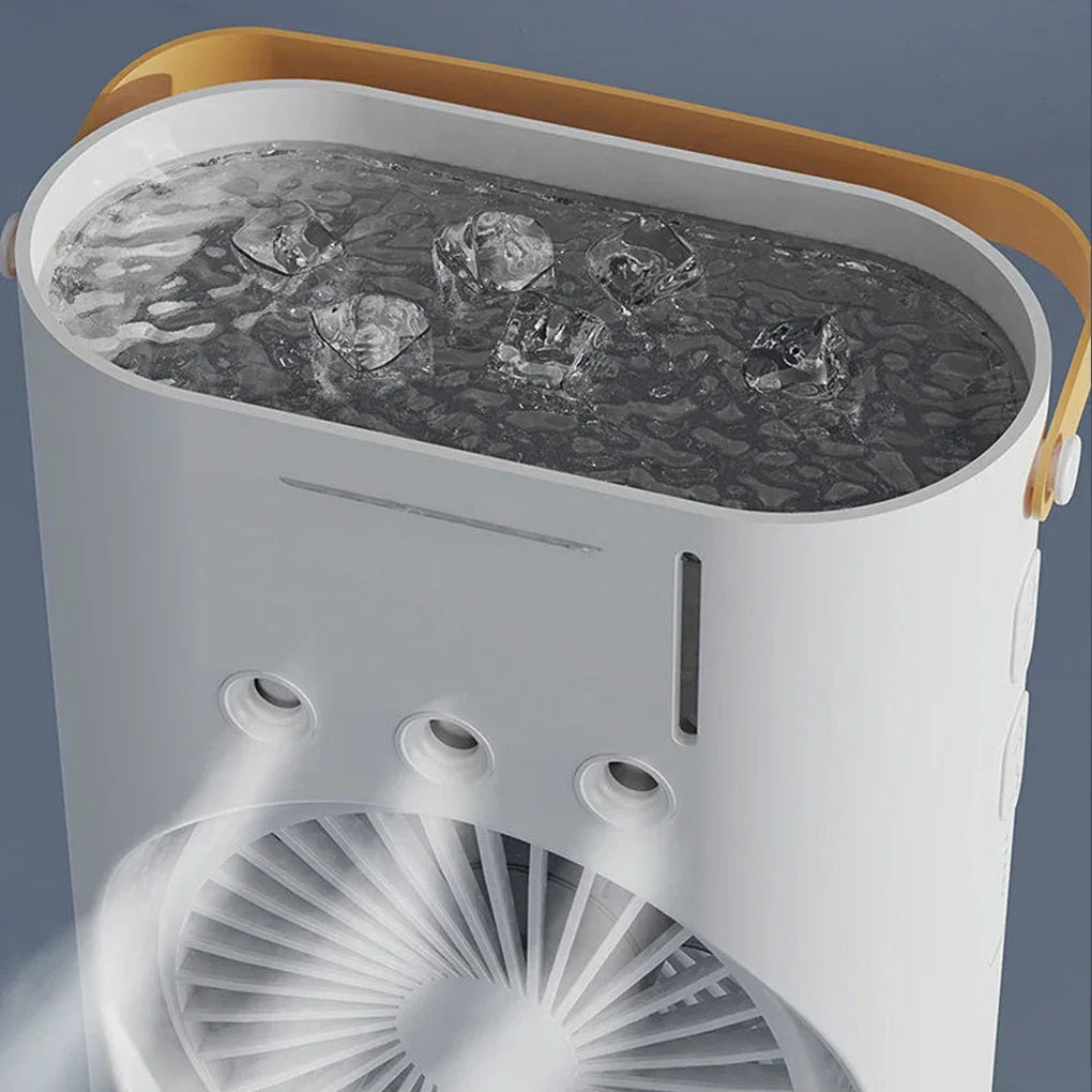 Ventilator de Birou cu Pulverizare și Telecomandă – Răcire Silențioasă 3 Trepte Imagine secundară a produsului